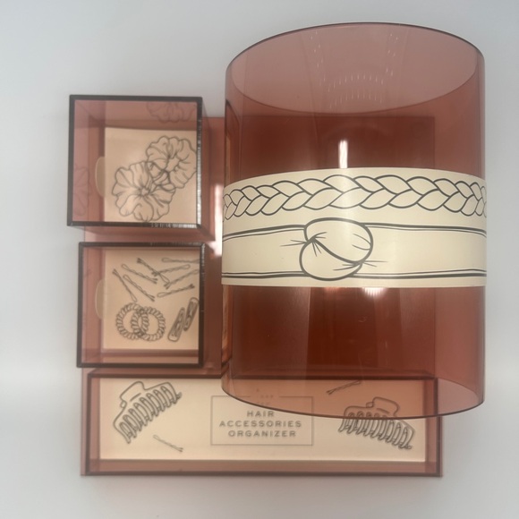 BRAND NEW HAIR ACCESSORIES ORGANIZER FROM A NEW DAY. WOMENS MAKEUP HAIR - Picture 7 of 11